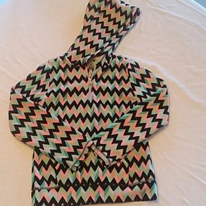 Girls 3/4 Zip Up (Size 10)
